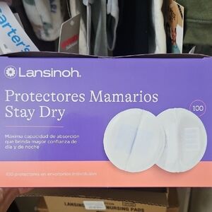 Lansinoh Purple Stay Dry Nursing Pads